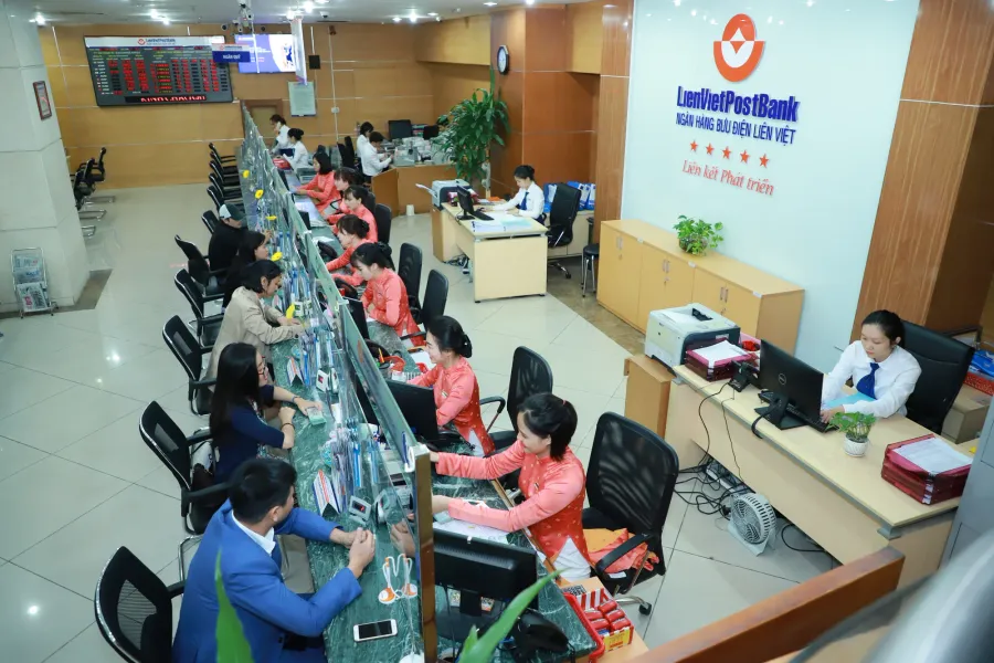 Vietnam bank branch office