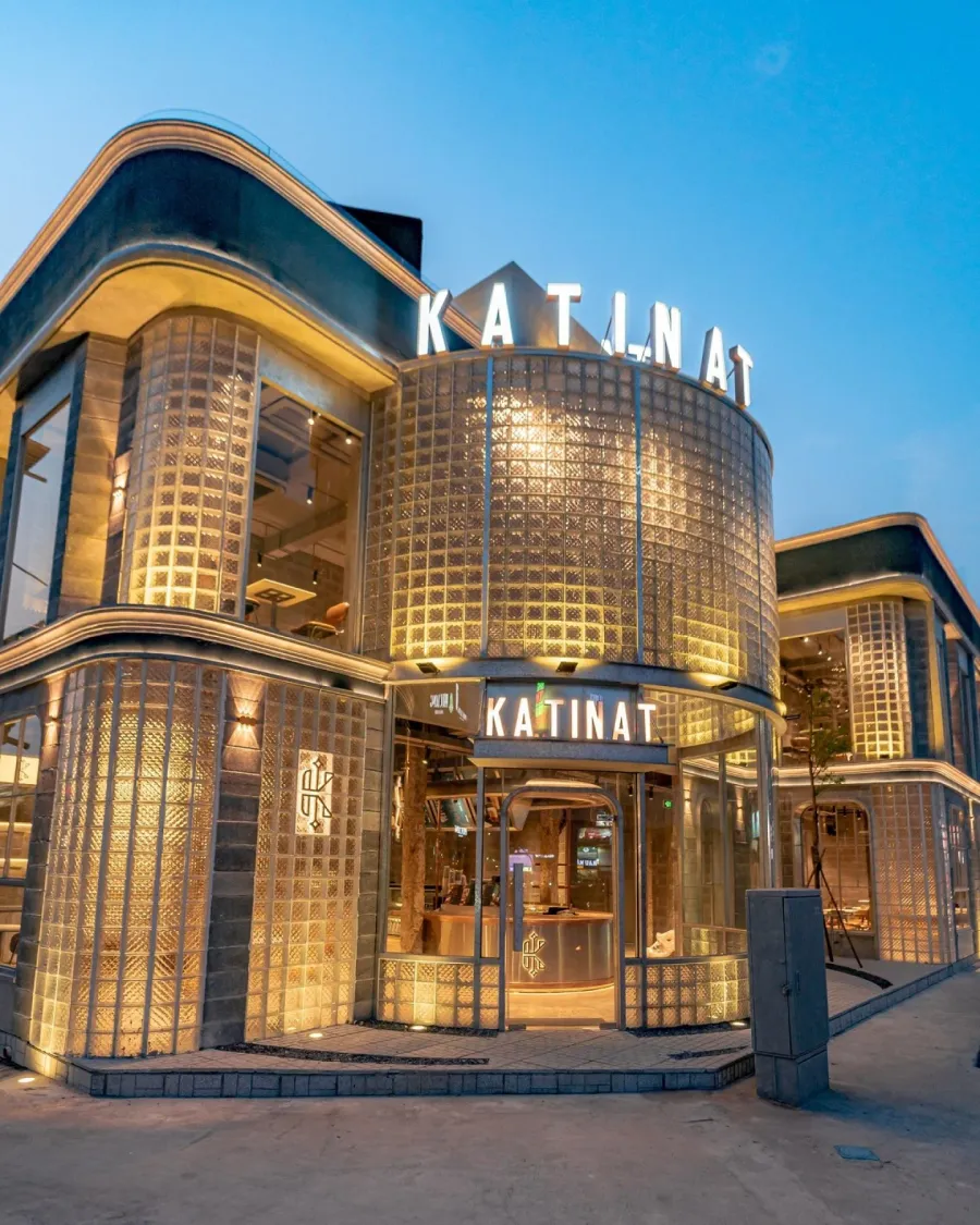 Katinat flagship store — coffee chain owned by Mrs. Truong Nguyen Thien Kim