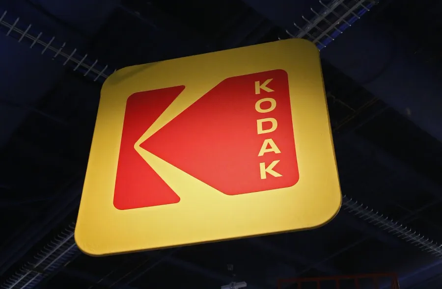 Kodak logo — the company that announced KodakCoin in 2018