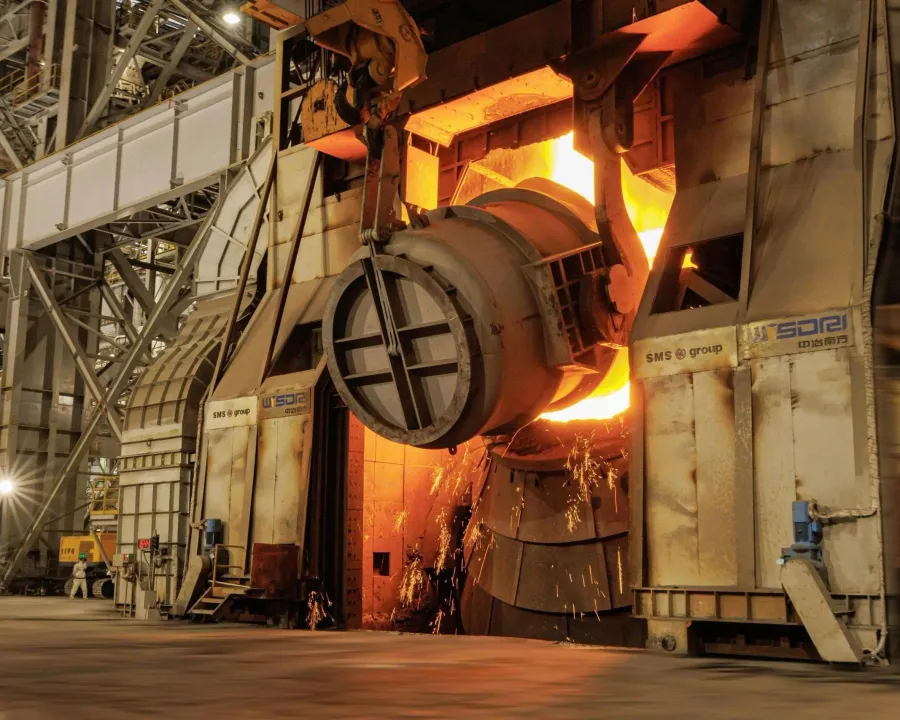 Hoa Phat steel production line