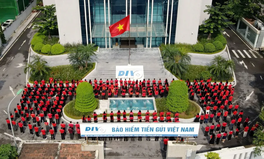 The headquarters of the Deposit Insurance of Vietnam (DIV), which manages the deposit insurance fund
