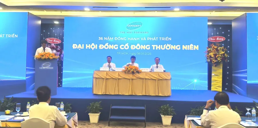 Gemadept Annual General Meeting, May 6, 2026, REX Hotel, Ho Chi Minh City
