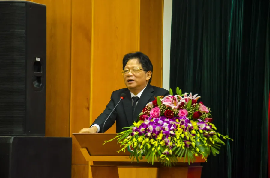 Mr. Đào Hữu Huyền at a public event prior to the March 17, 2026 prosecution