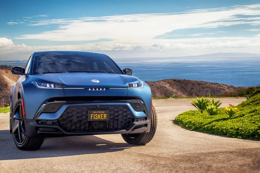 Fisker Ocean, the flagship model of Fisker Inc., which filed for bankruptcy in June 2024 after its asset-light EV strategy failed to weather weak demand and high design costs