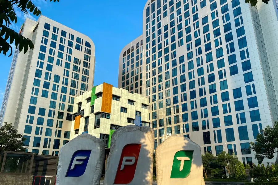 FPT headquarters in Vietnam, the country's largest listed technology company