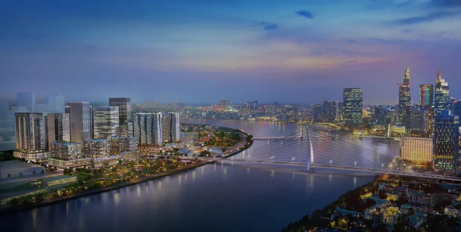 High-end housing context in Thu Thiem