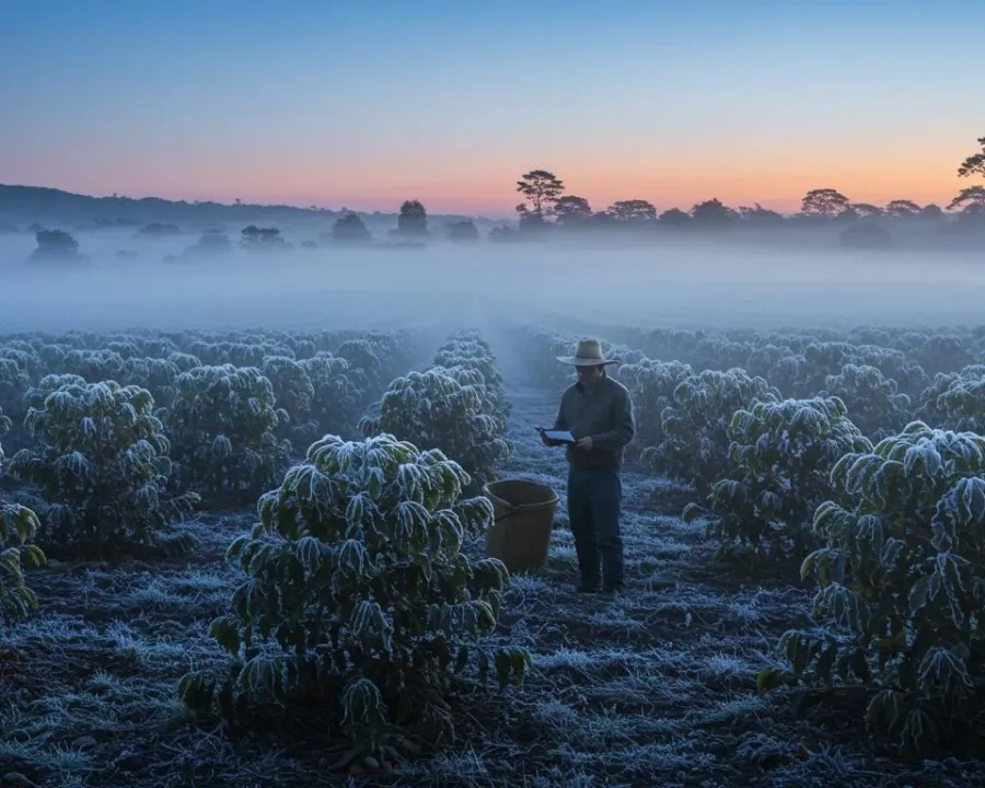 Brazil coffee farm amid new-harvest expectations