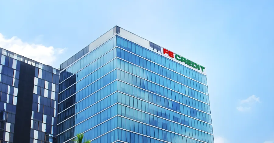 FE Credit headquarters as an example of a consumer-finance platform being rebuilt