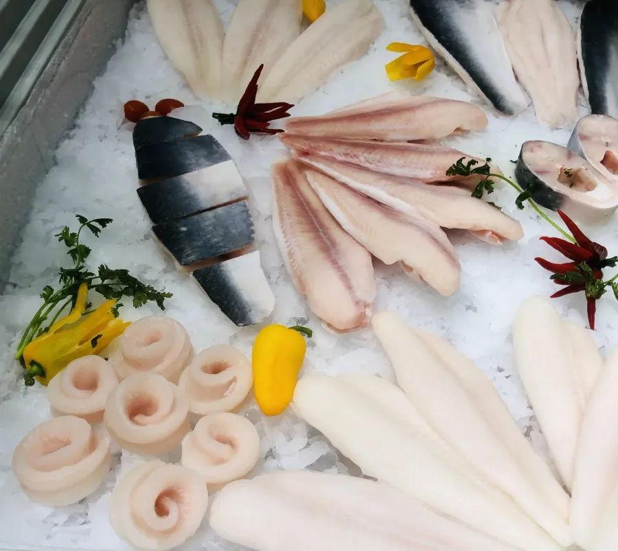 Pangasius fillet products
