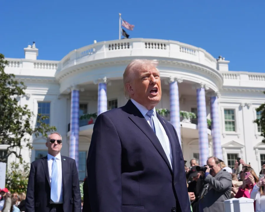 Donald Trump speaks as U.S.-Iran tensions appear to cool