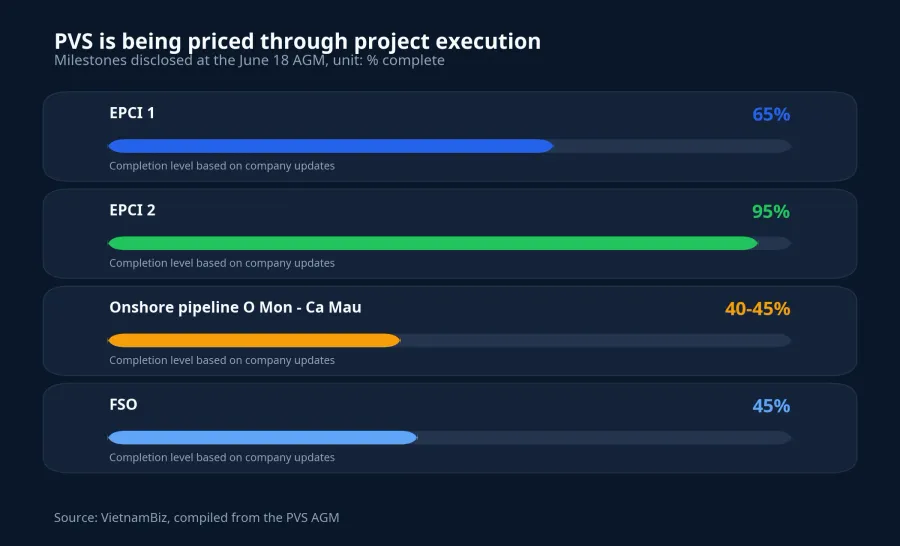 PVS project milestones