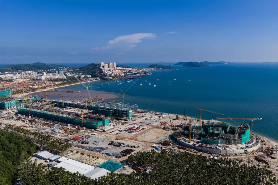 Major coastal development project