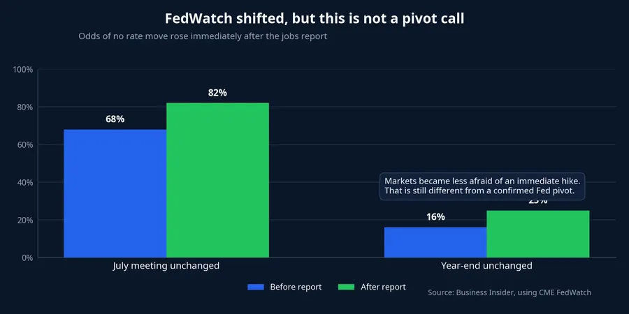 FedWatch after the June jobs report
