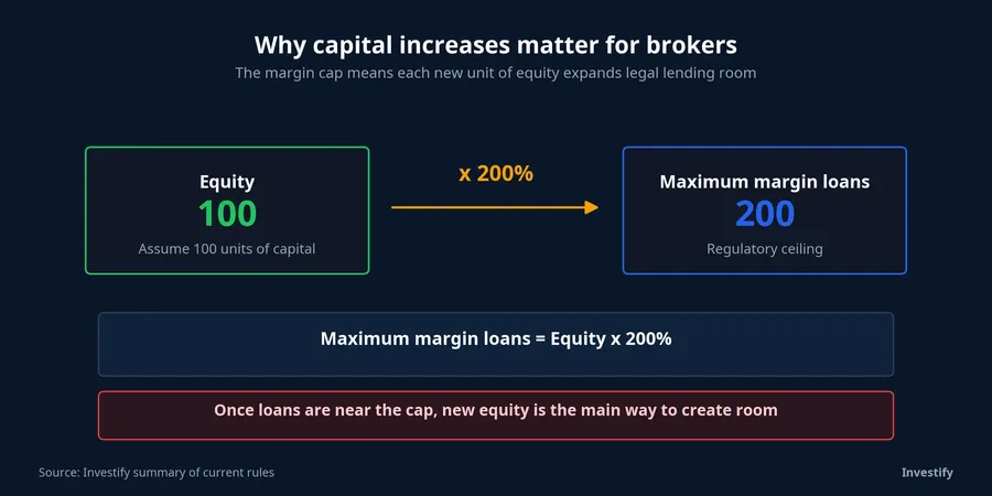 How the margin cap works