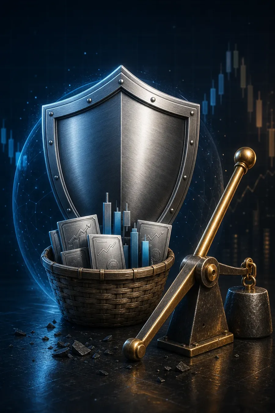 Illustration of portfolio hedging and leverage