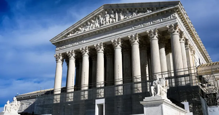 The US Supreme Court building