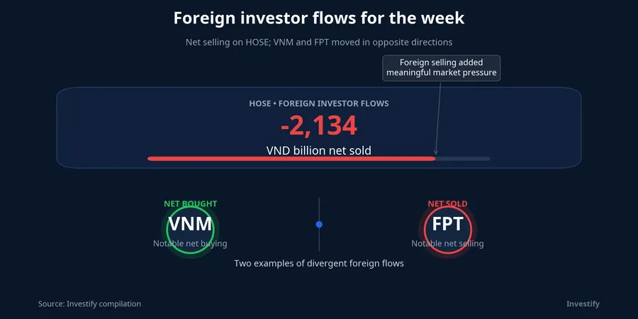 Foreign flows on HOSE and the divergence between VNM and FPT