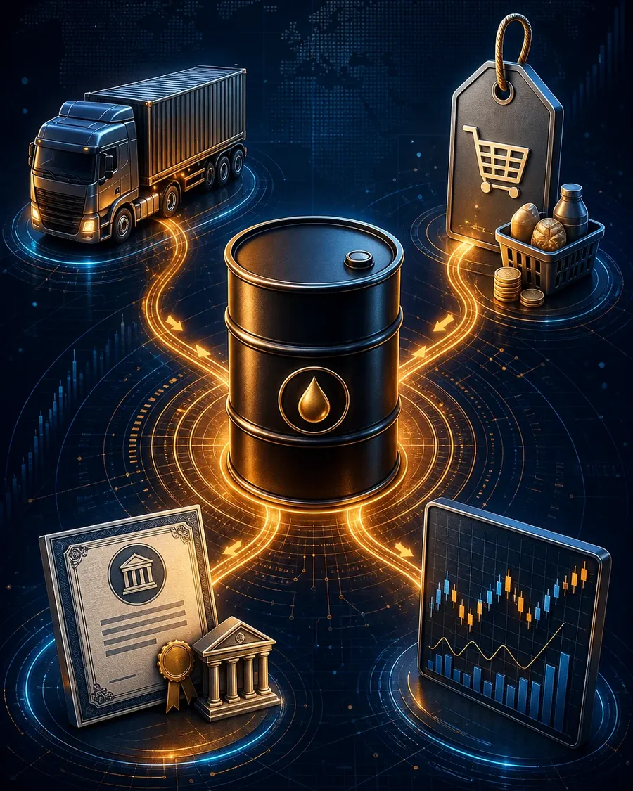 How higher oil prices feed through costs and markets