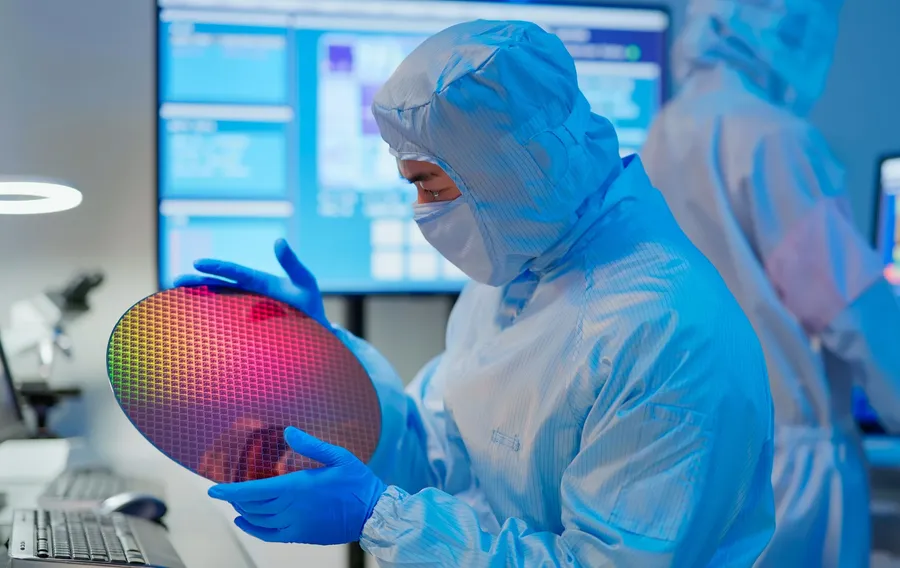 Semiconductor production illustrates valuation pressure in technology