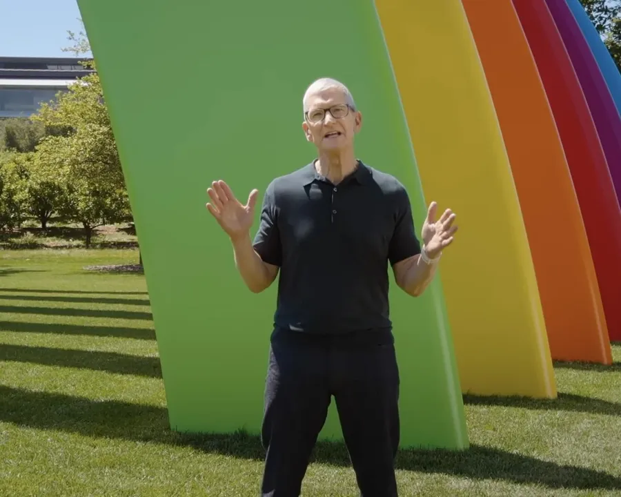 Tim Cook at an Apple event