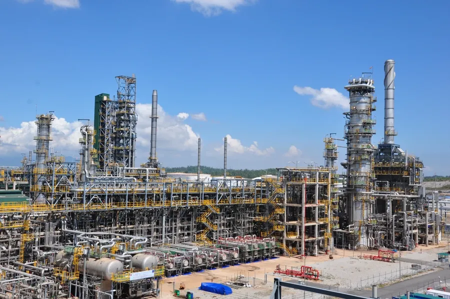 Processing units at the Dung Quat Refinery