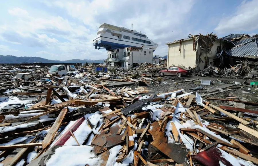 The aftermath of the 2011 Tōhoku disaster