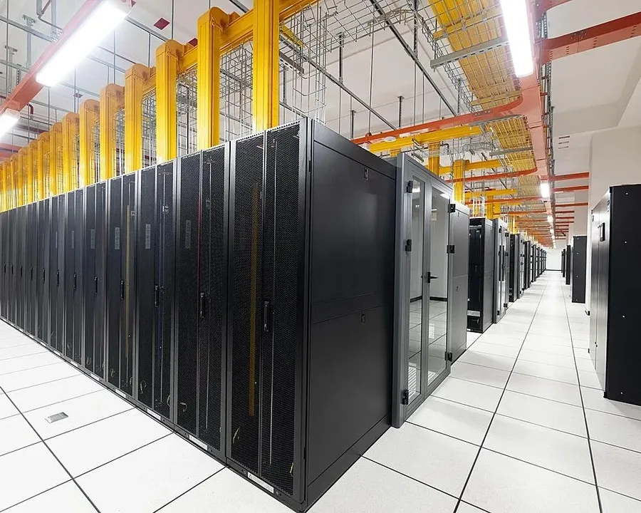 Data centre representing technology-infrastructure demand