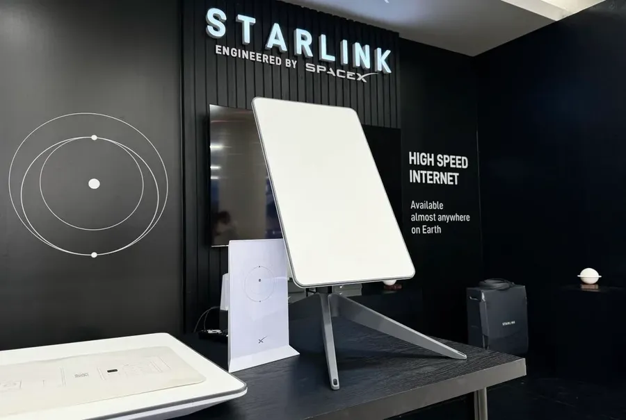 A Starlink user terminal