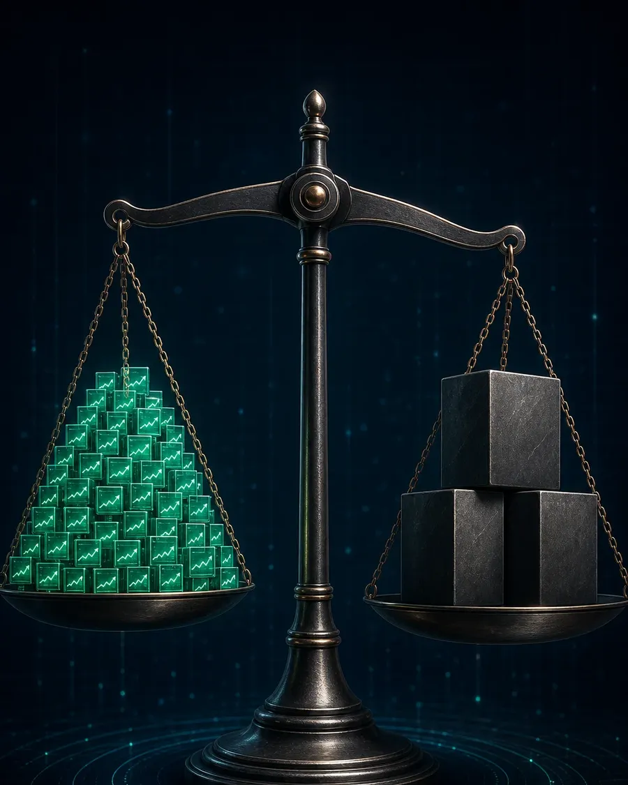An illustration of breadth versus market-cap weighting