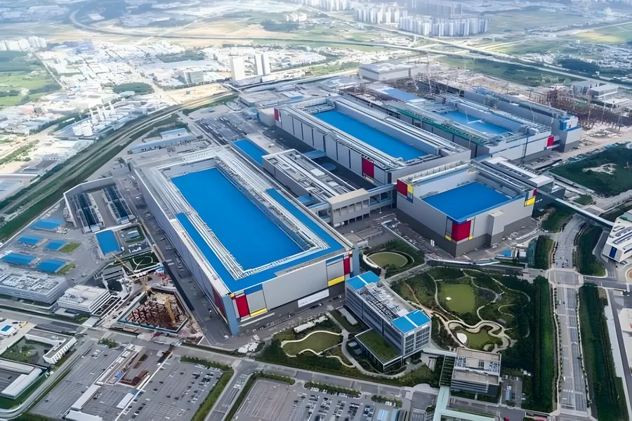 Semiconductor production facility in South Korea