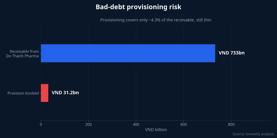 Bad-debt provisioning risk at SPM