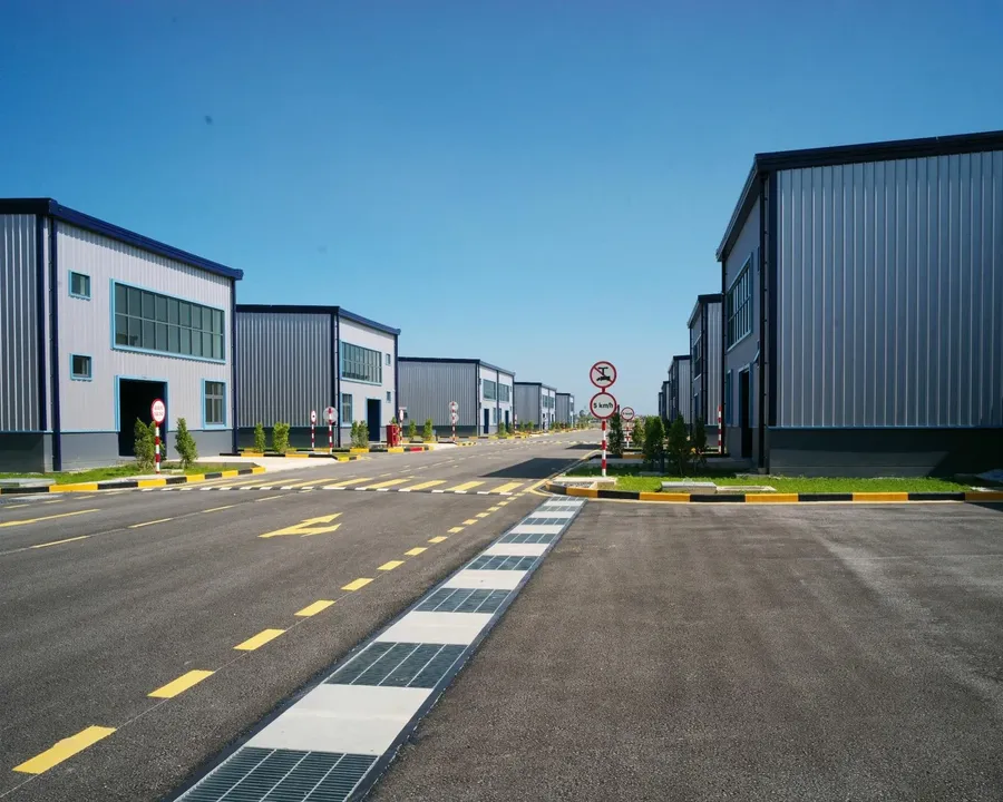 A bonded warehouse complex in an industrial park near Ho Chi Minh City, where Shein has been shrinking its leased footprint