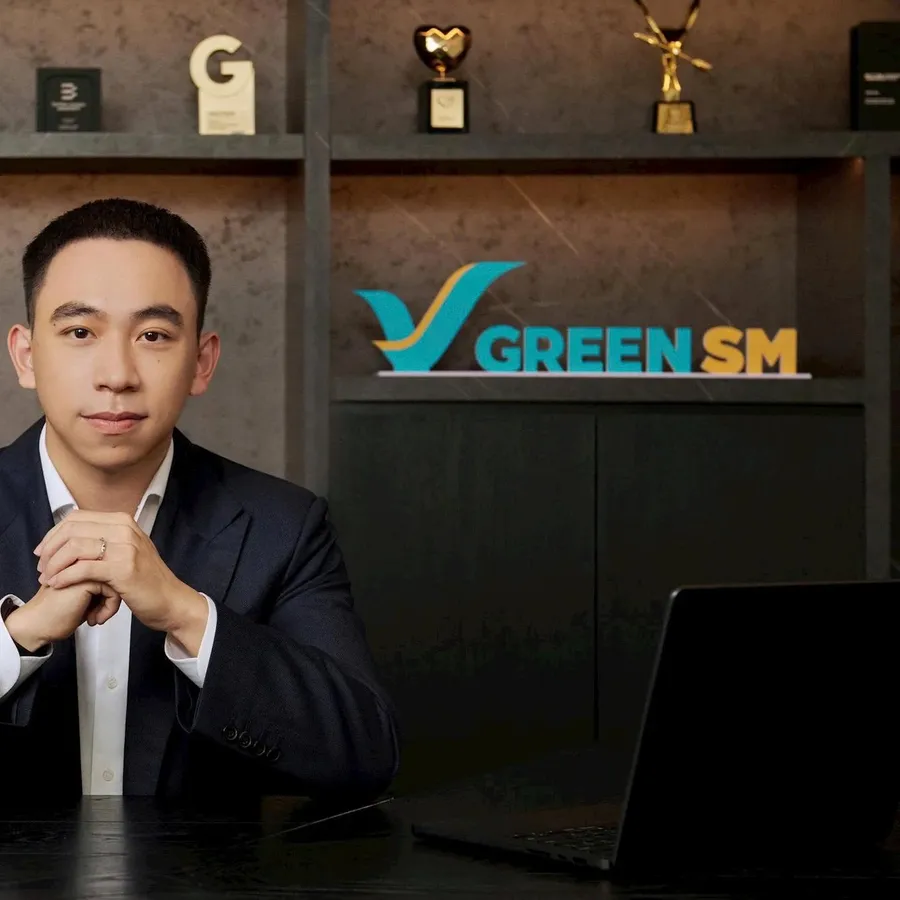 Portrait of Pham Nhat Minh Hoang, GSM's new Global CEO