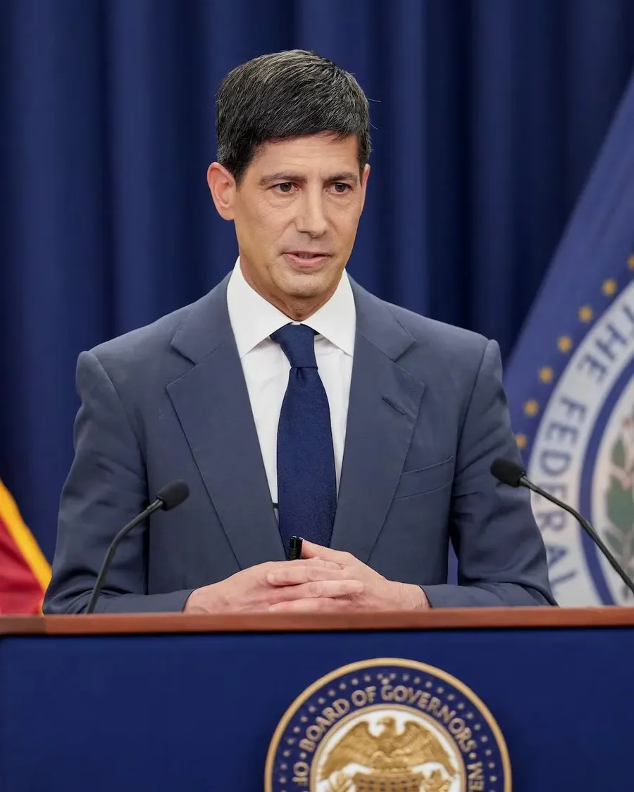 Fed Chair Kevin Warsh speaking at a monetary policy event