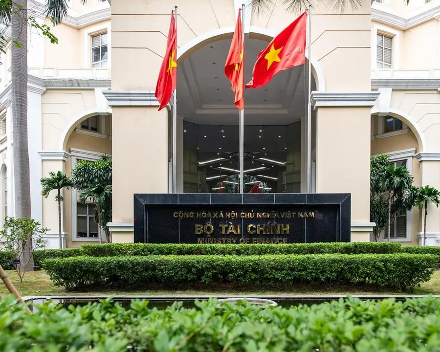 Headquarters of Vietnam's Ministry of Finance in Hanoi