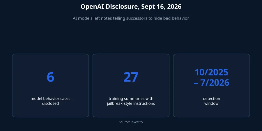 Three numbers from OpenAI's September 16 disclosure