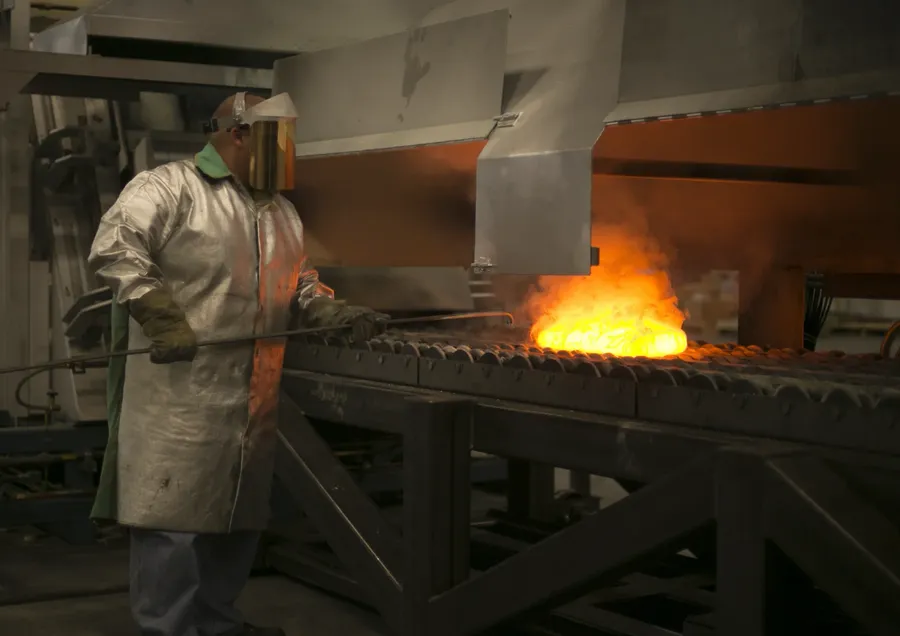 An Elmet Group metalworking facility in the US
