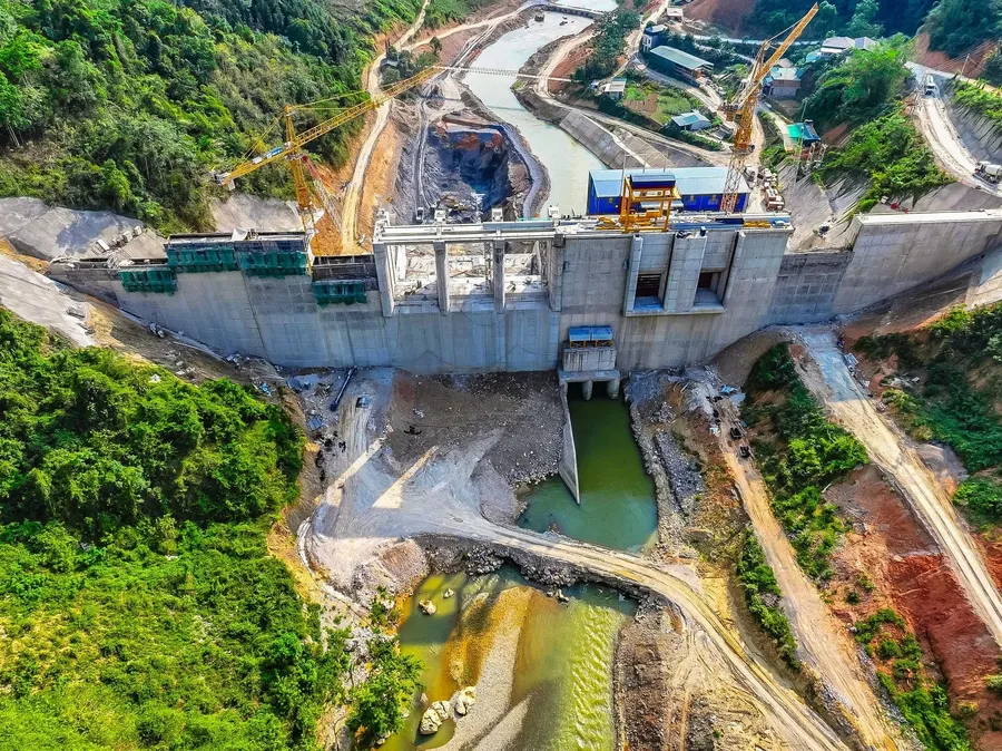 A PC1 hydropower project under construction