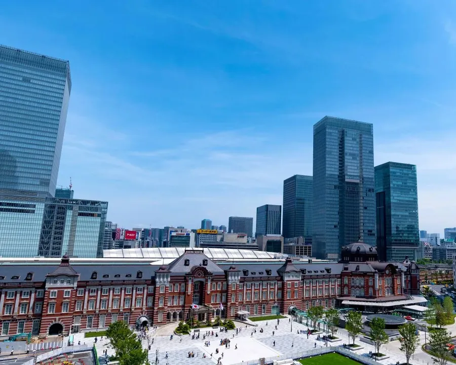 Marunouchi district in Tokyo, home to many Japanese financial institutions