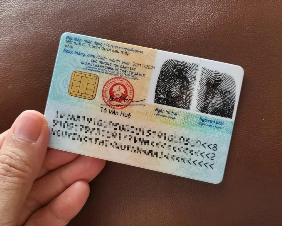 A chip-based ID card