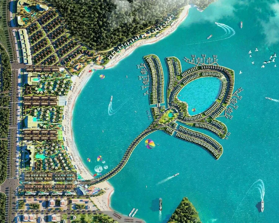 Rendering of the Vinh Dam complex, Selavia Phu Quoc