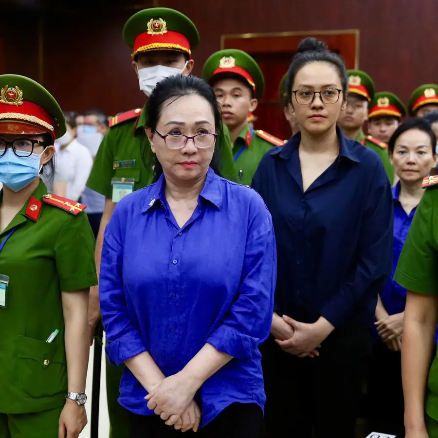 Truong My Lan at the Van Thinh Phat trial