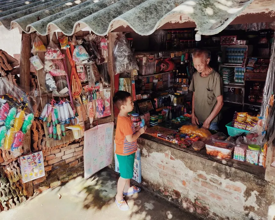 A small household business in Vietnam
