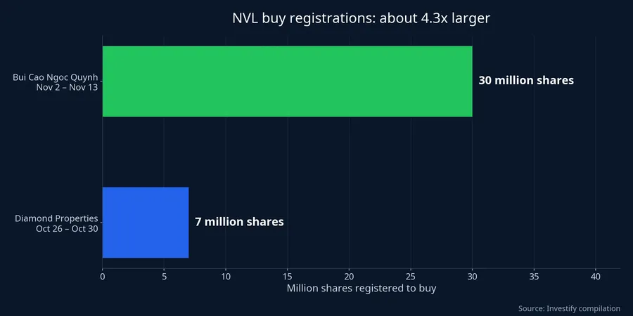 NVL buy registrations: Ms. Quynh vs. Diamond Properties