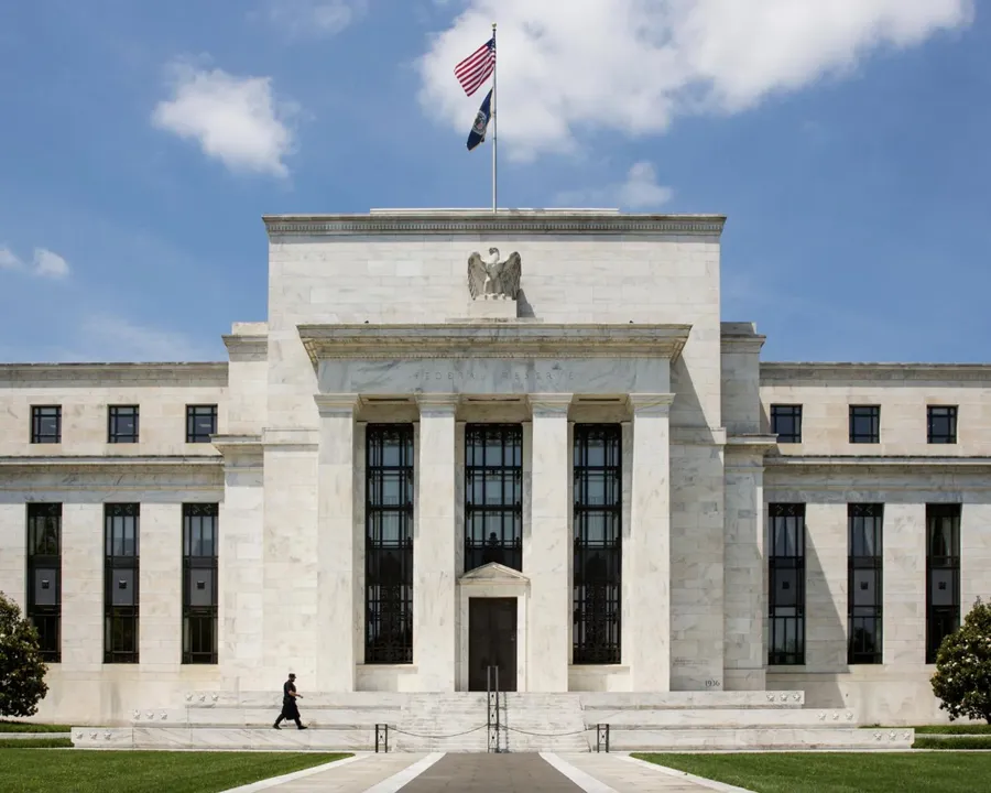 The Federal Reserve building in Washington