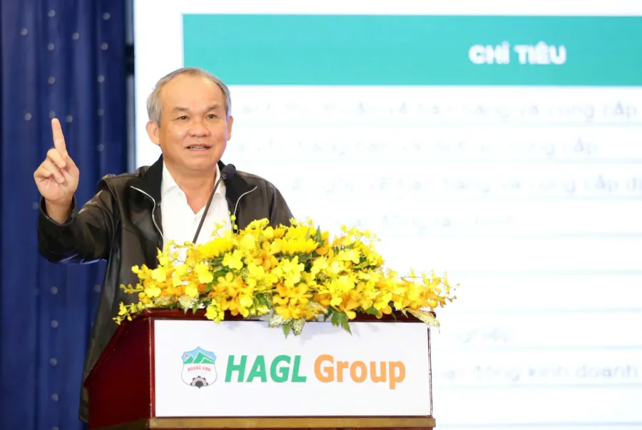 Bầu Đức phát biểu tại ĐHCĐ HAGL