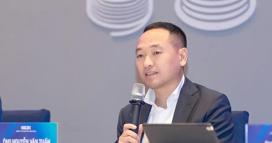 Ông Nguyễn Văn Tuấn tại sự kiện Gelex