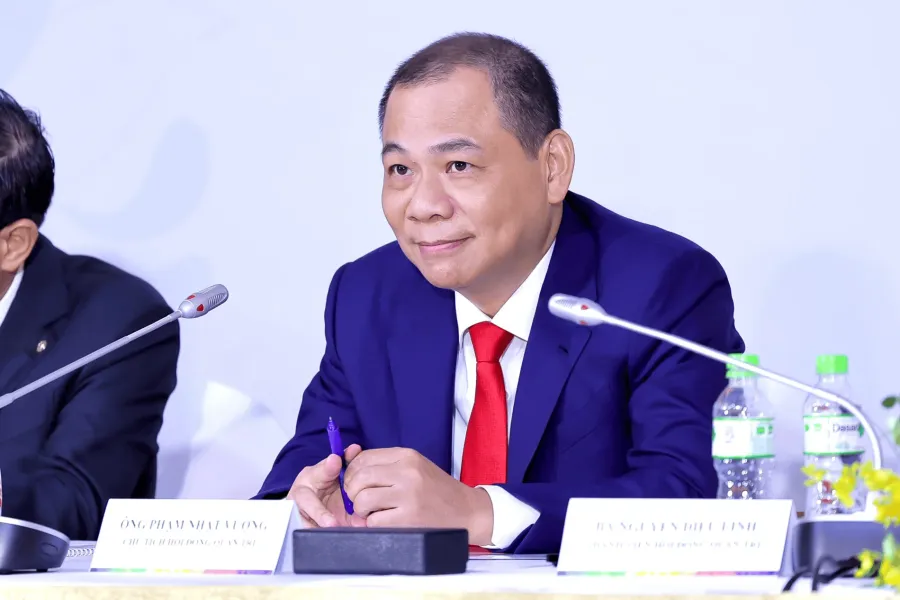 Chủ tịch Phạm Nhật Vượng tại sự kiện Vingroup