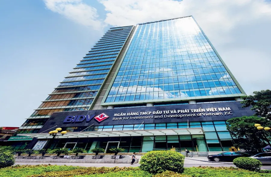 Trụ sở BIDV tại Hà Nội, ngân hàng đang mở đợt chào bán trái phiếu ra công chúng từ 28/4 đến 20/5/2026