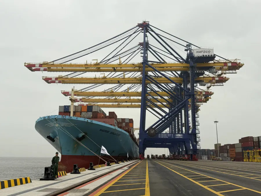 Cảng container Hải Phòng: đầu mối xuất khẩu hàng điện tử